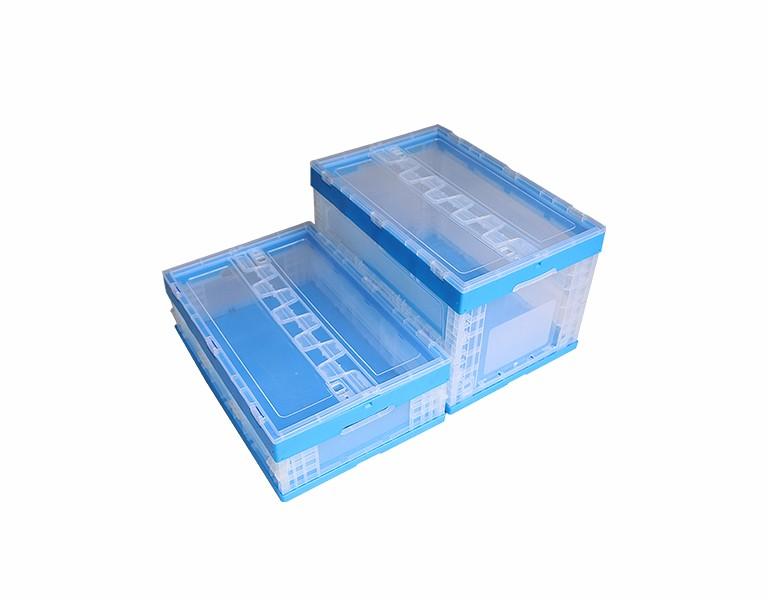 軒盛塑業600-360塑料內倒式折疊周轉箱