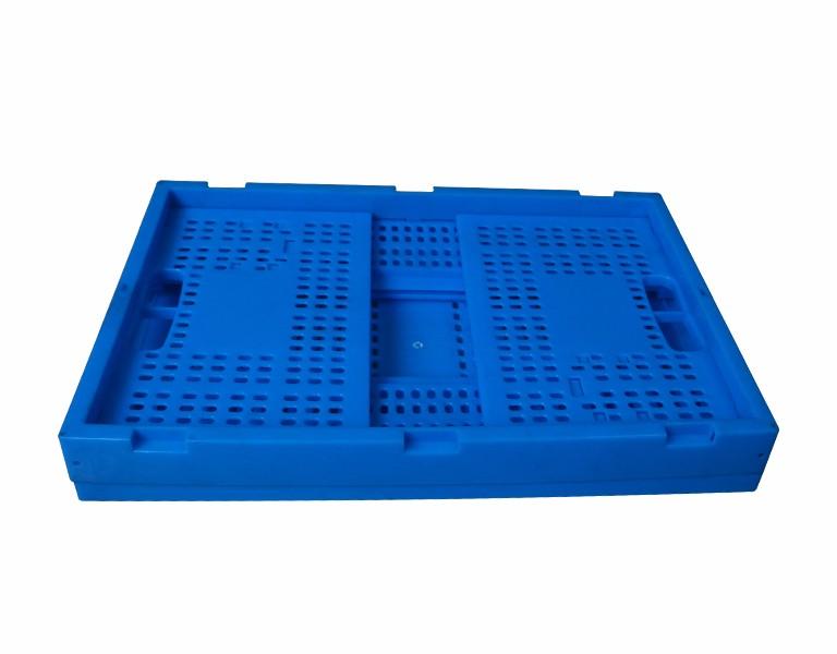軒盛塑業600-280塑料內倒式折疊周轉筐