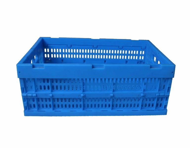軒盛塑業600-240塑料內倒式折疊周轉筐