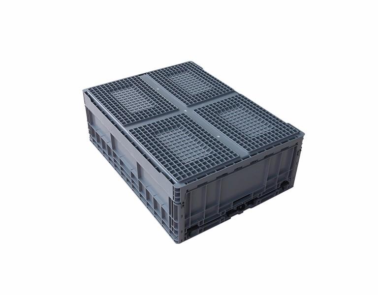 軒盛塑業EUO8628塑料折疊物流箱